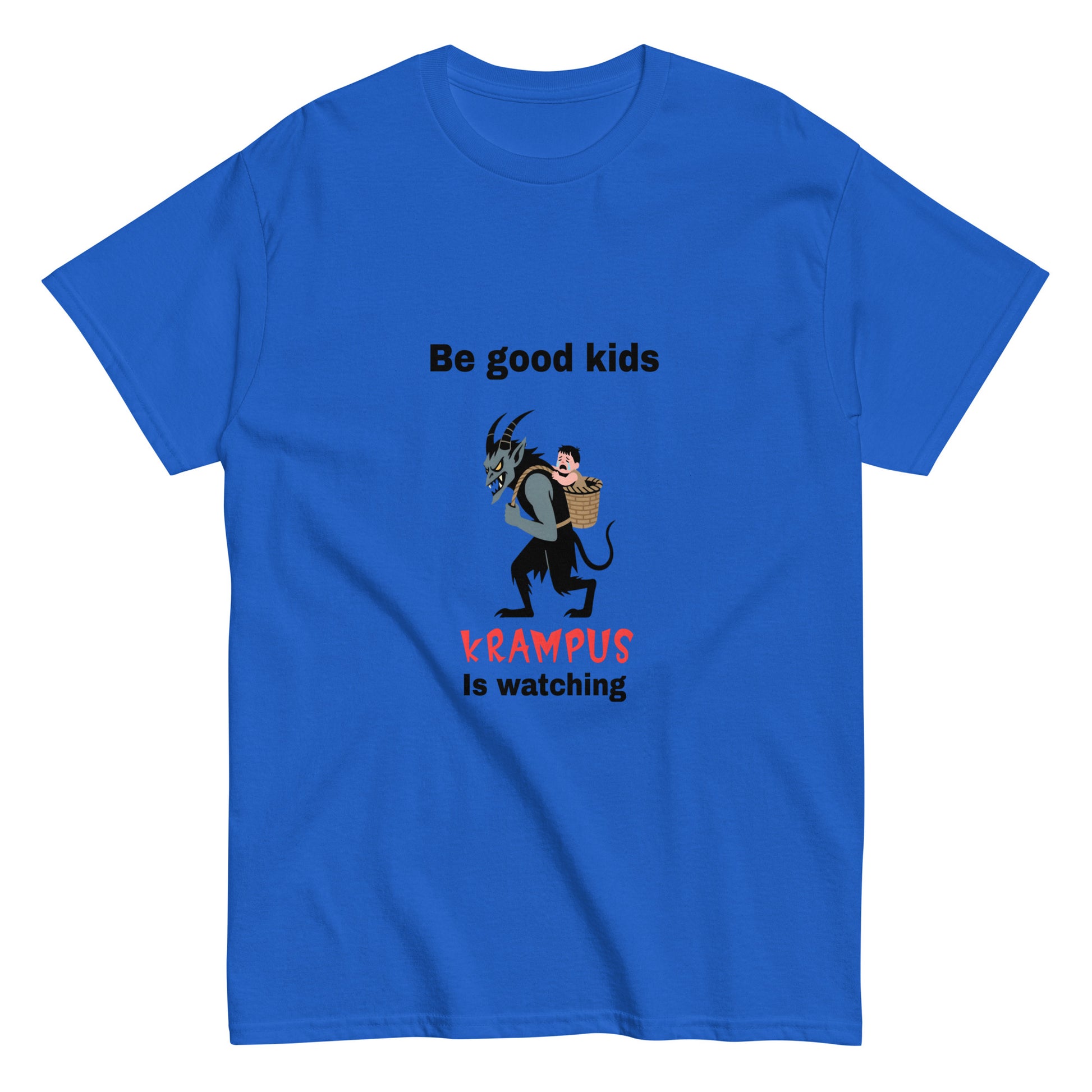 Krampus Is Watching Shirt | Pagan Yule Esoteric Clothing
