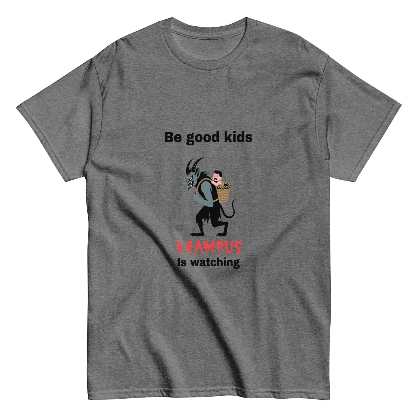 Krampus Is Watching Shirt | Pagan Yule Esoteric Clothing