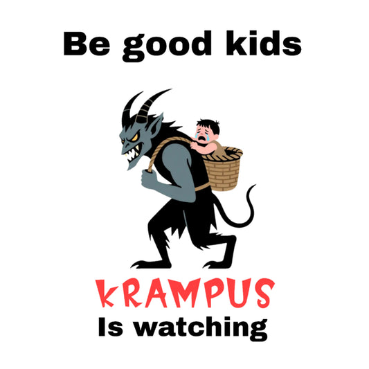 Krampus Is Watching – Pagan Yule Esoteric Apparel