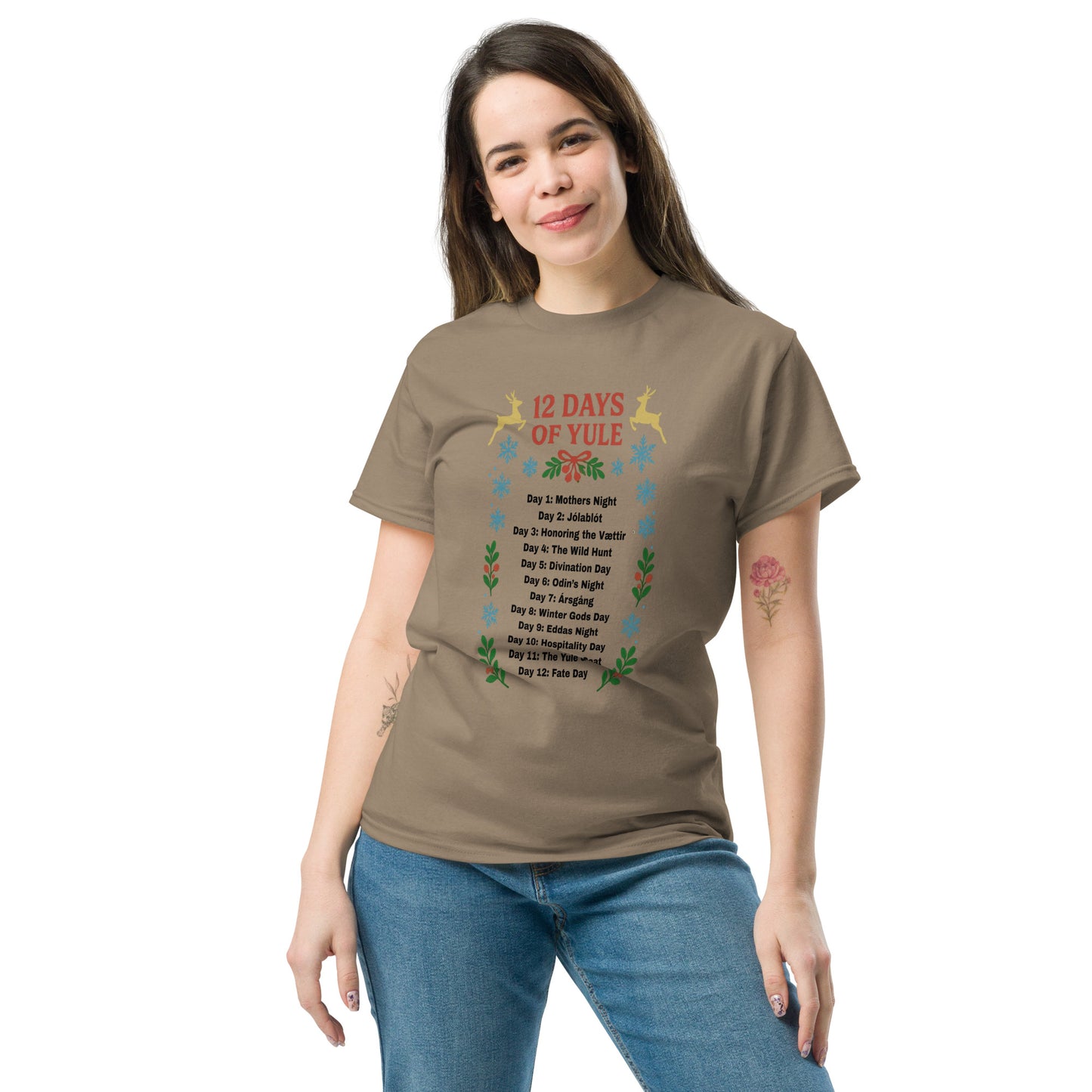 12 Days of Yule Pagan Shirt | Esoteric Clothing & Witchy Apparel