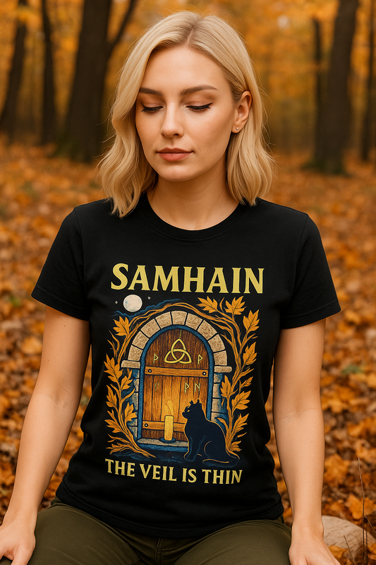 Samhain – The Veil Is Thin | Esoteric Apparel for Ancestral Connection main