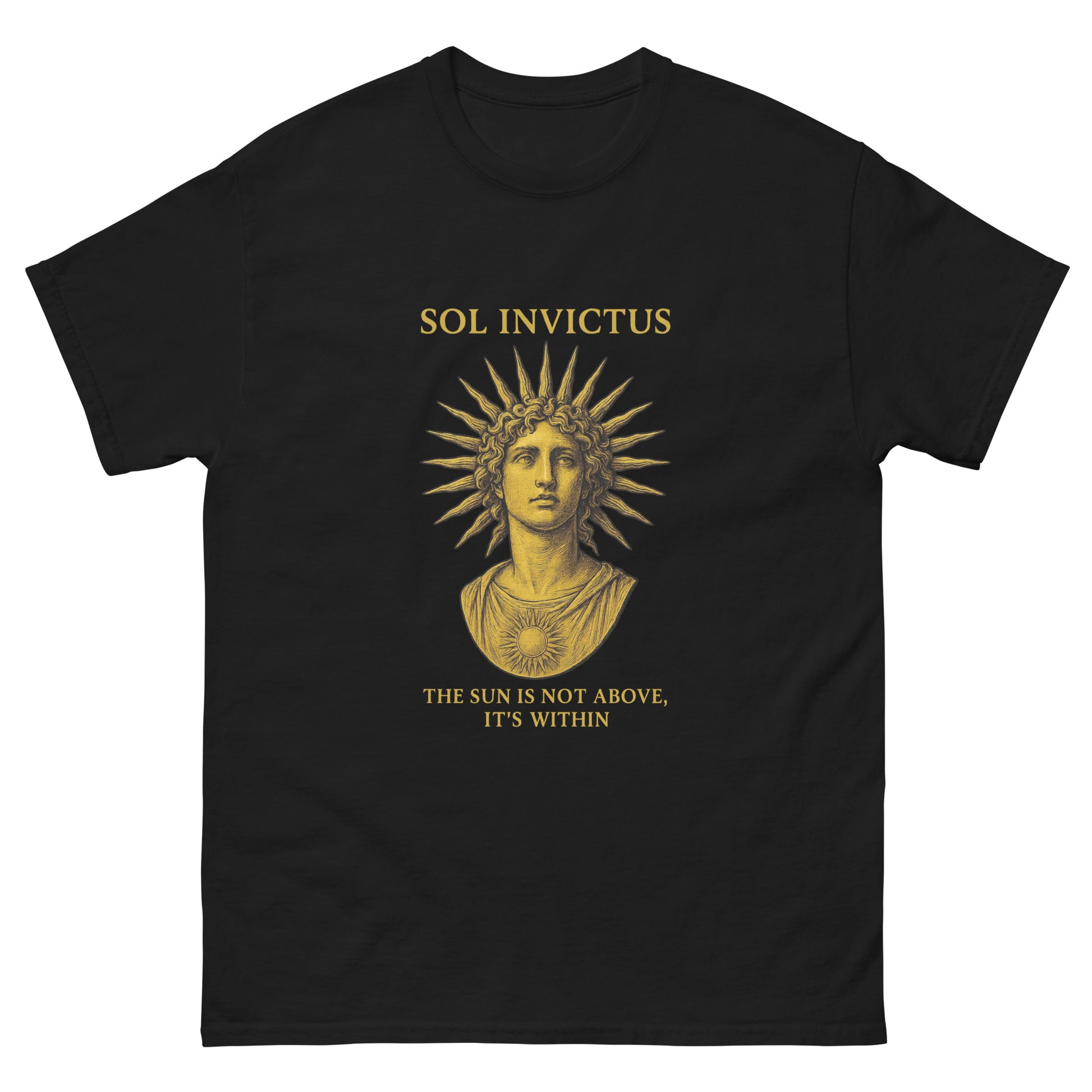 Sol Invictus – Esoteric Apparel Celebrating the Sun God Within black