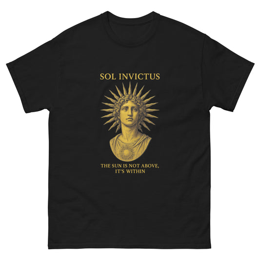 Sol Invictus – Esoteric Apparel Celebrating the Sun God Within black