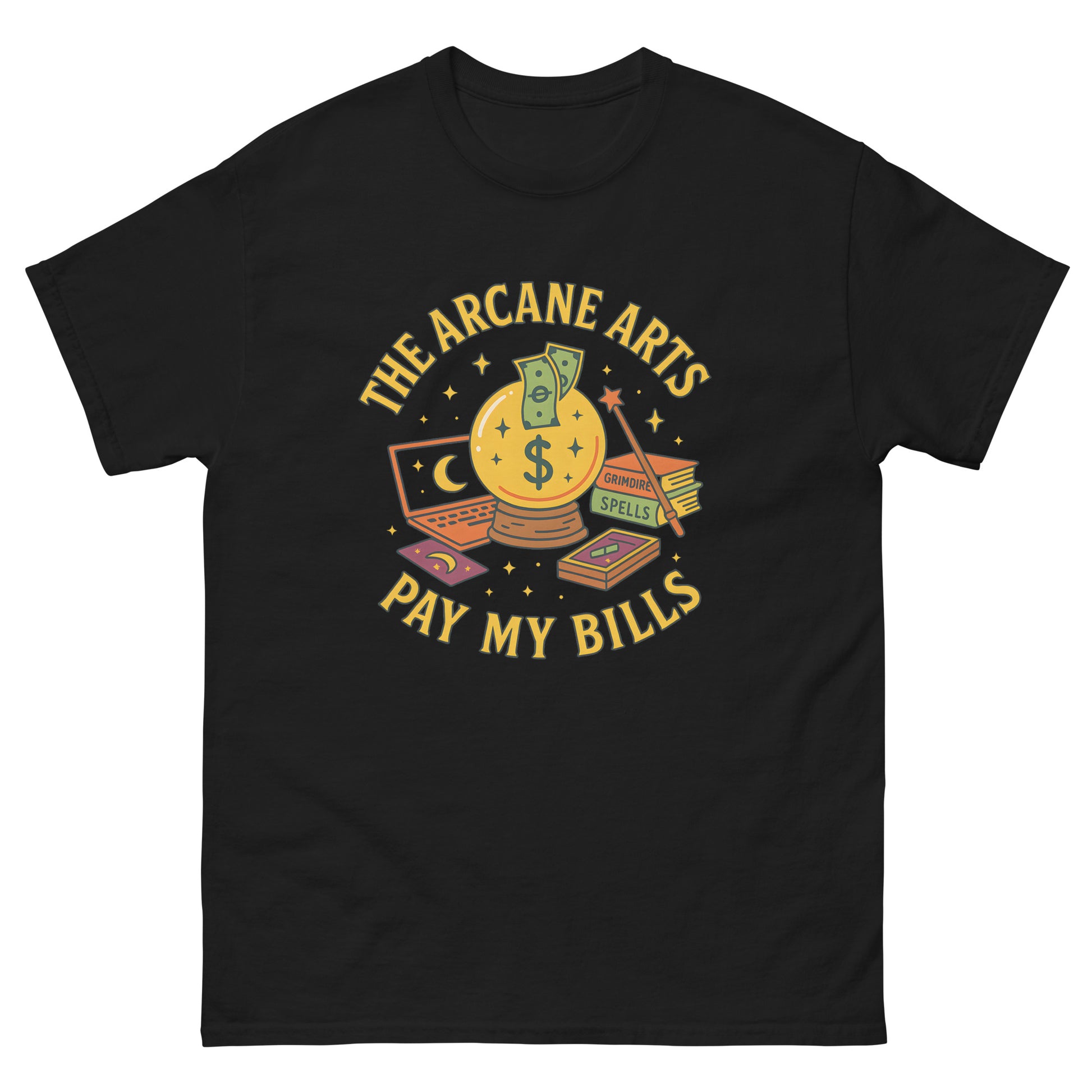 The Arcane Arts Pay My Bills – Witchy Apparel Esoteric clothing black