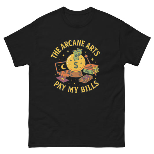 The Arcane Arts Pay My Bills – Witchy Apparel Esoteric clothing black