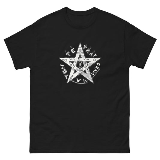 The Perfected Man of Eliphas Levi – Esoteric apparel Occult Symbol Shirt black