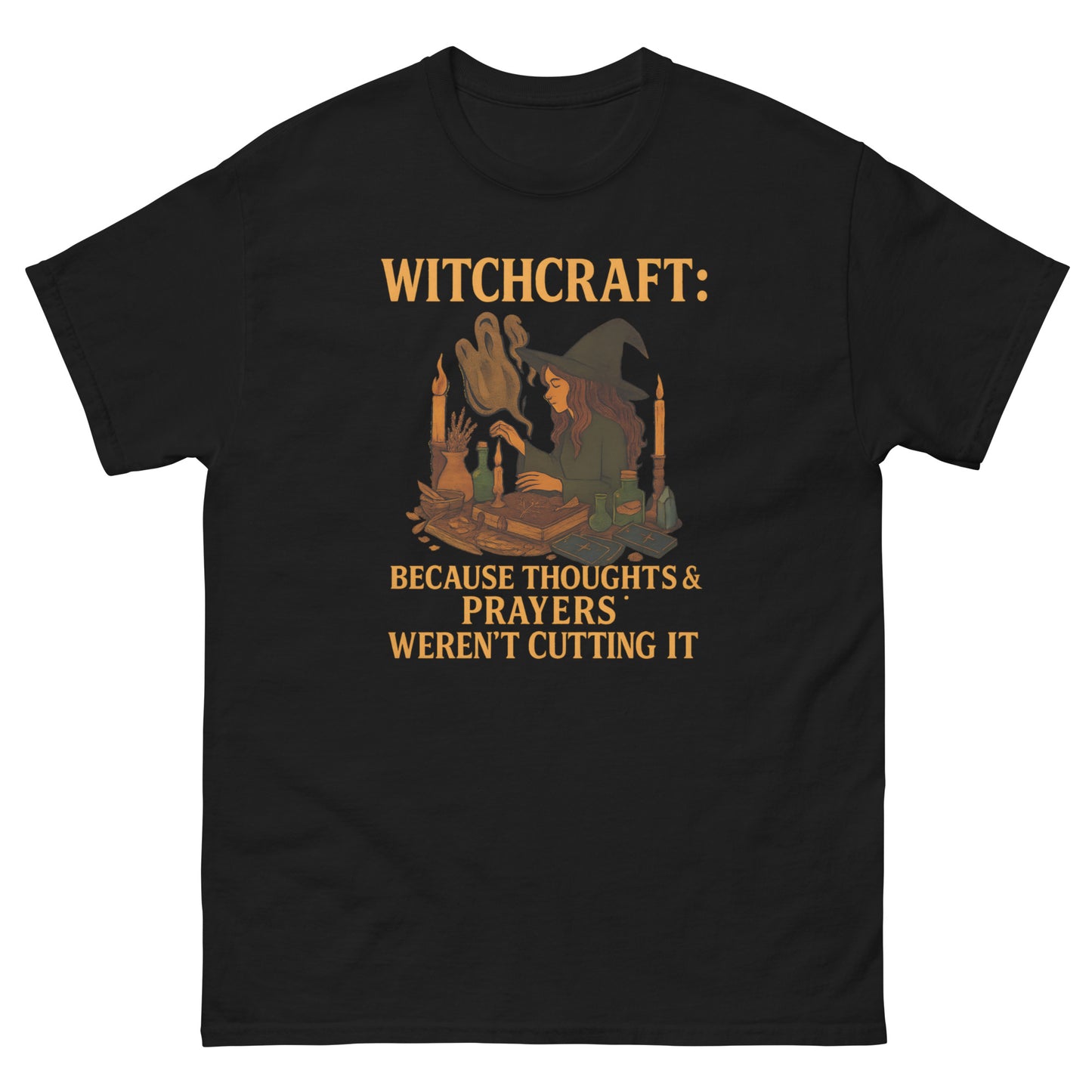 Witchcraft – Because Thoughts & Prayers Weren’t Cutting It witchy clothes black