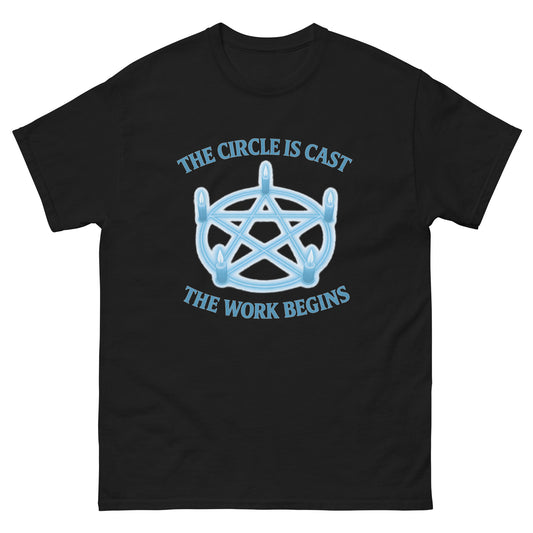 Title: The Circle Is Cast – Witchcraft Ritual Esoteric Apparel witchy clothes black