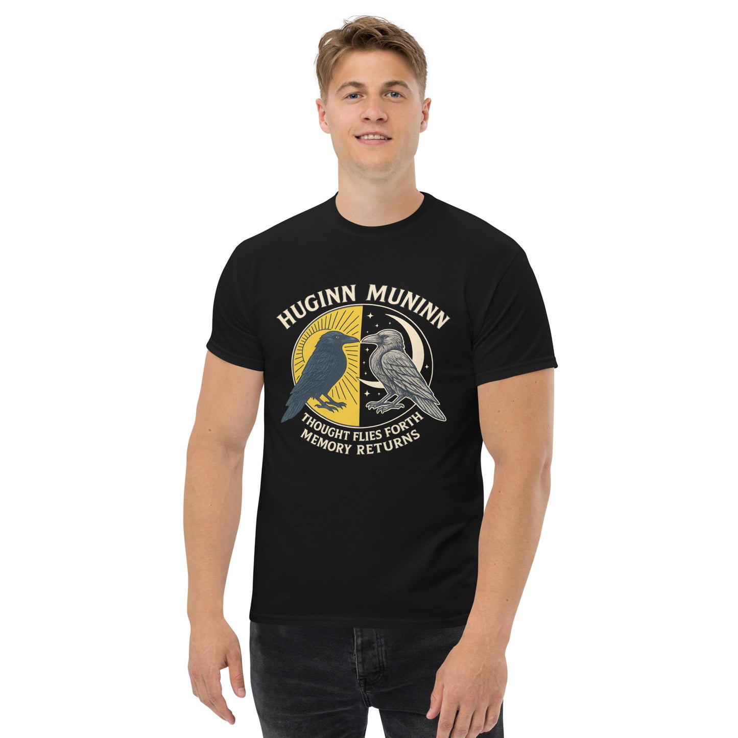 Huginn & Muninn – Norse Raven Esoteric apparel. male