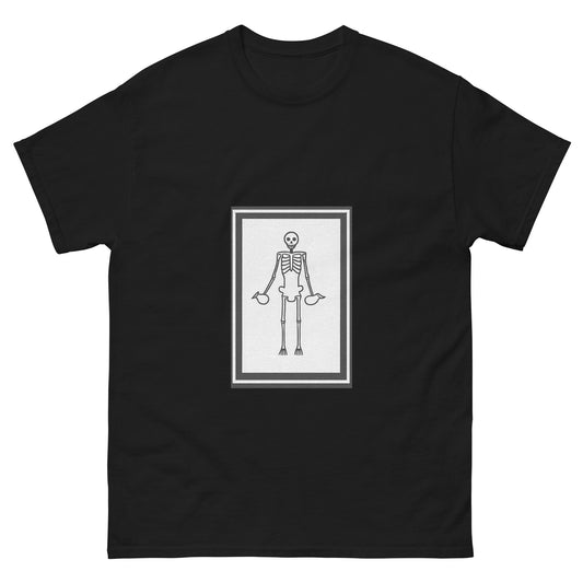 Pompeii Skeleton Mosaic – Historical Esoteric Clothing Design black