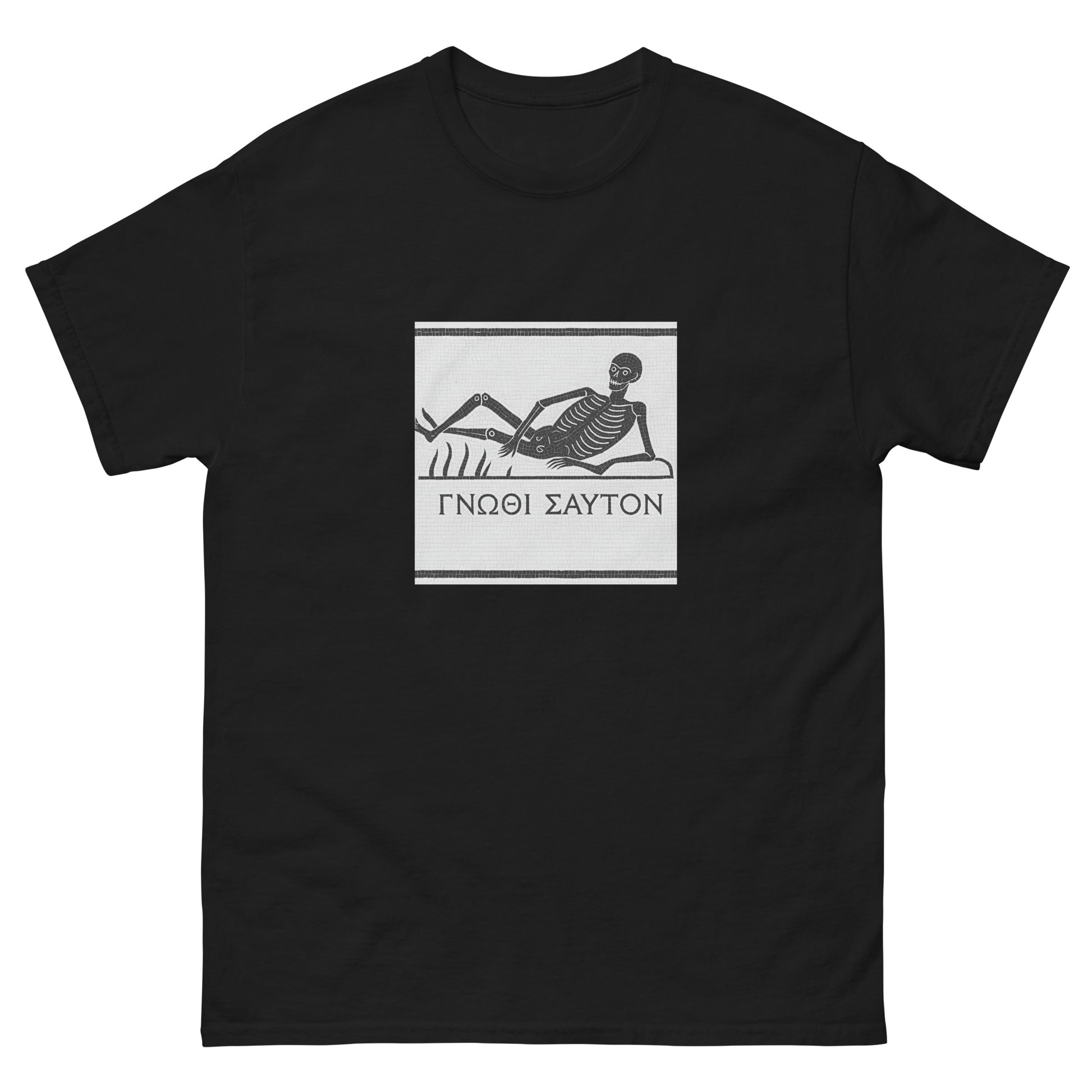 Know Thyself Ancient Roman Mosaic – Esoteric apparel navy