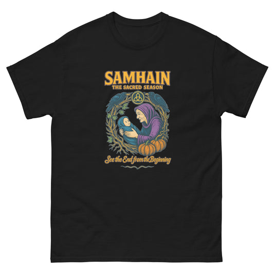 Samhain – The Sacred Season | Esoteric Apparel – See the End from the Beginning black