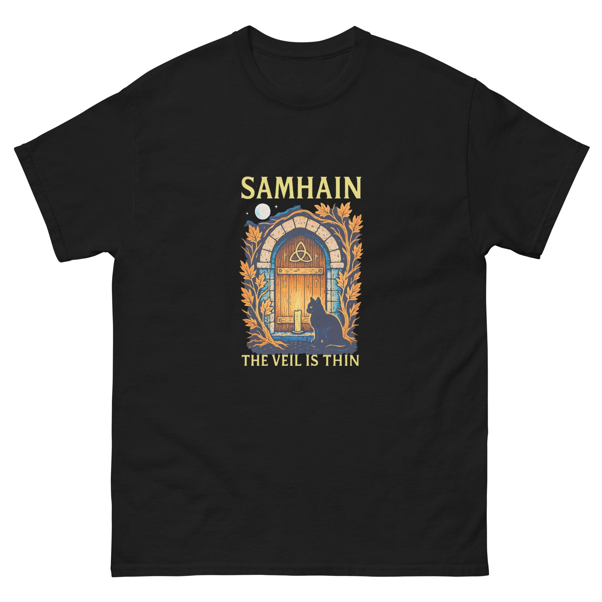 Samhain – The Veil Is Thin | Esoteric Apparel for Ancestral Connection black