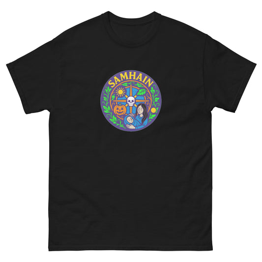 Samhain Wheel – Esoteric Apparel for the Witch’s New Year black