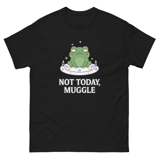 Not Today, Muggle – witchy Apparel black
