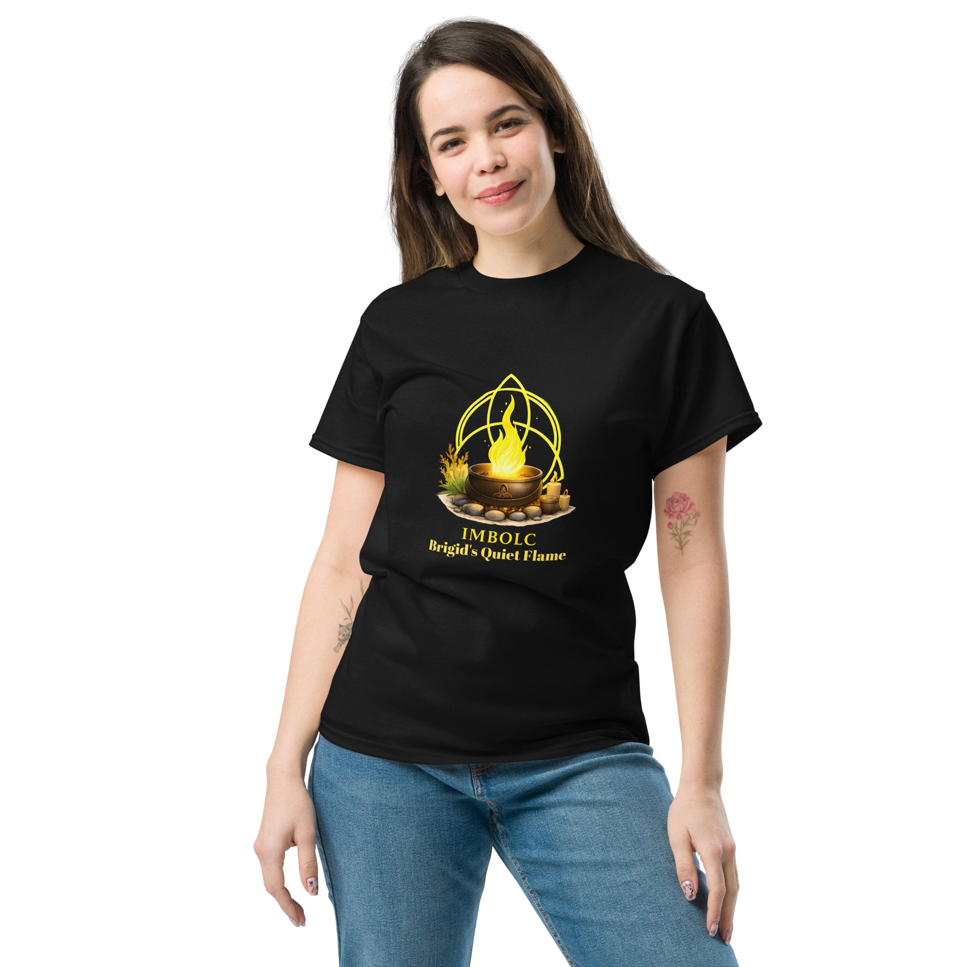 Imbolc – Brigid’s Quiet Flame | Esoteric Clothing fem