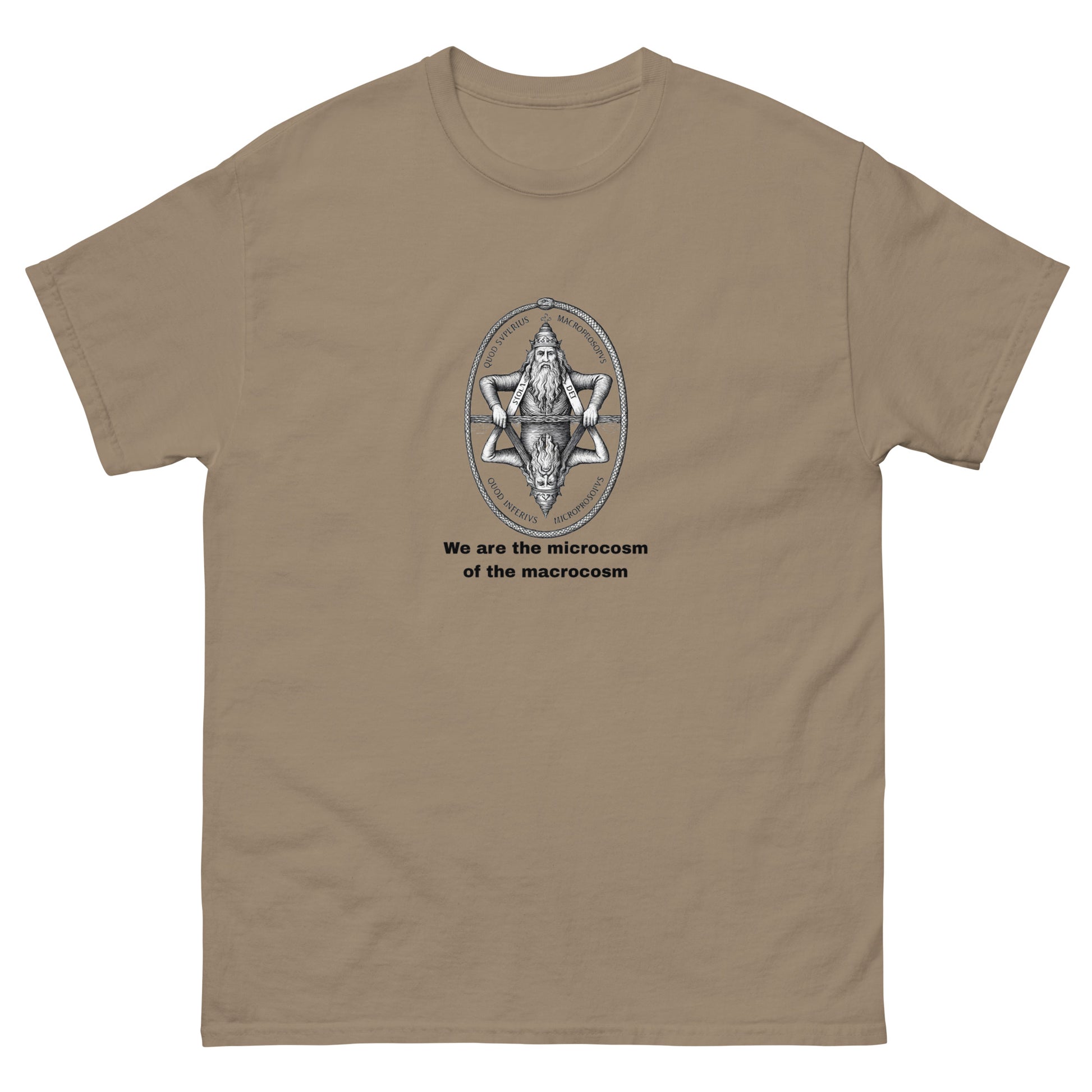 Macrocosm and Microcosm Esoteric apparel – Hermetic Alchemy Design sand