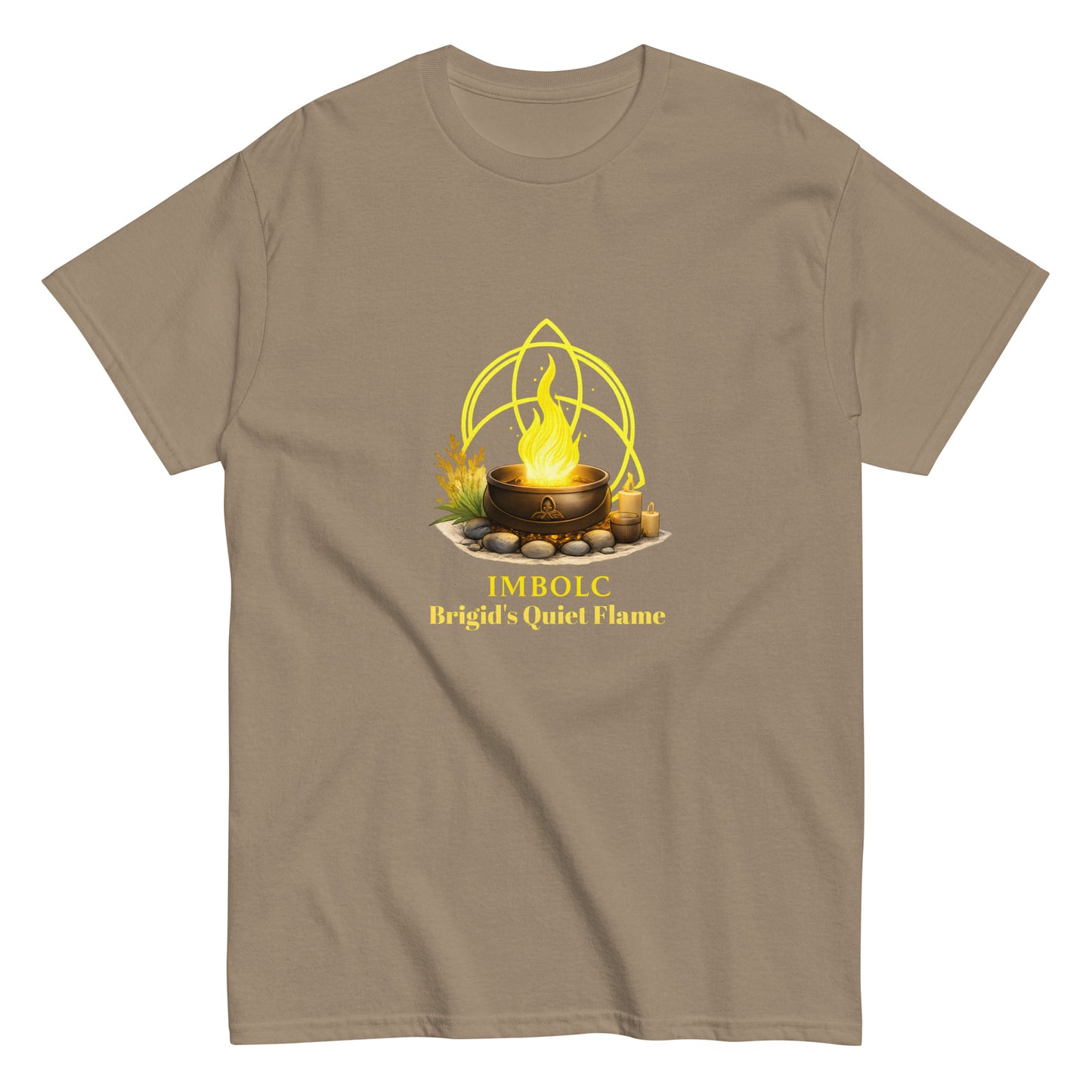 Imbolc – Brigid’s Quiet Flame | Esoteric apparel brown