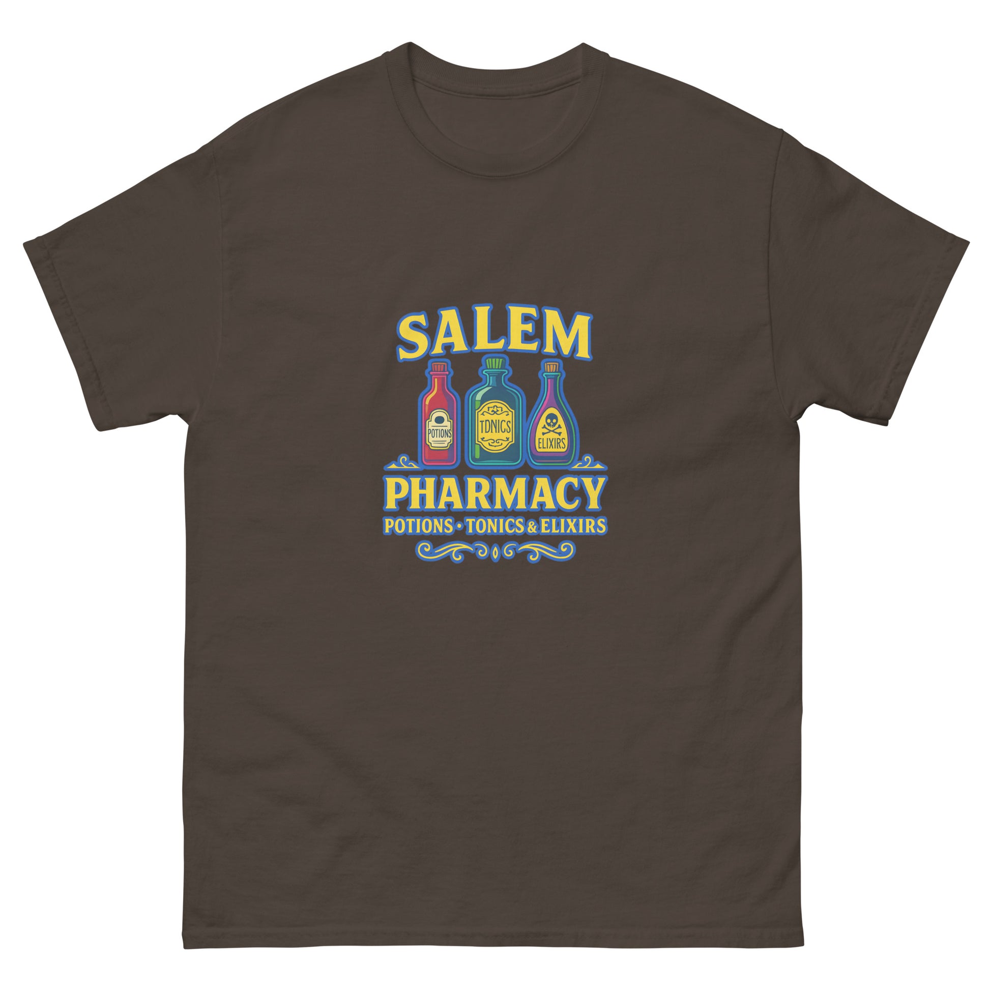 Salem Pharmacy – Potions, Tonics & Elixirs | Witchy apparel & Esoteric clothing brown
