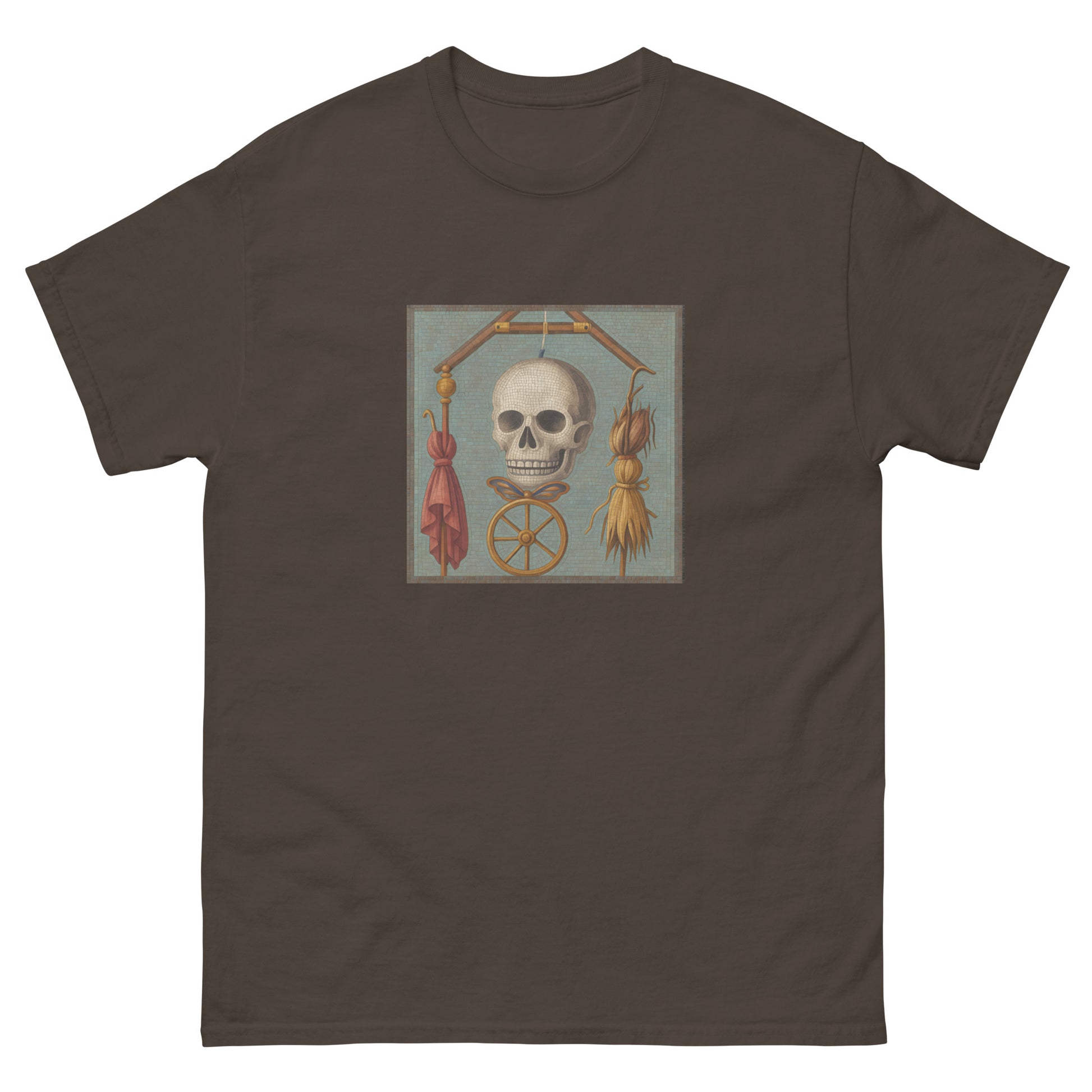 Ancient Roman Wheel of Fortune Mosaic – Esoteric apparel brown