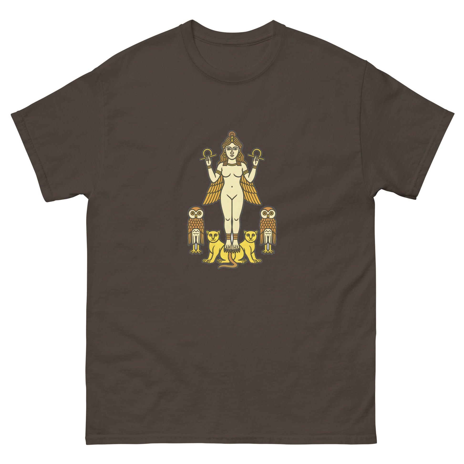 Inanna – Esoteric apparel & Pagan Goddess Shirt brown