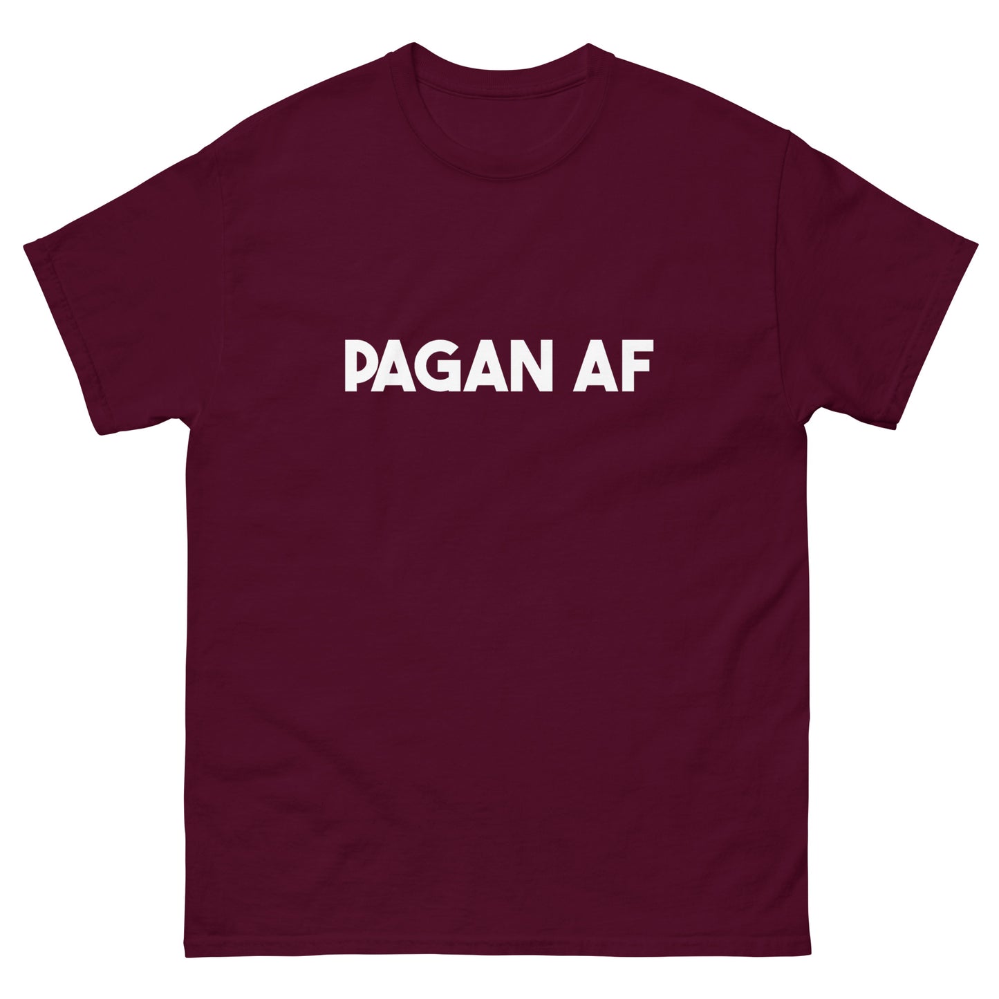 PAGAN AF Shirt | Esoteric Apparel with attitude w red
