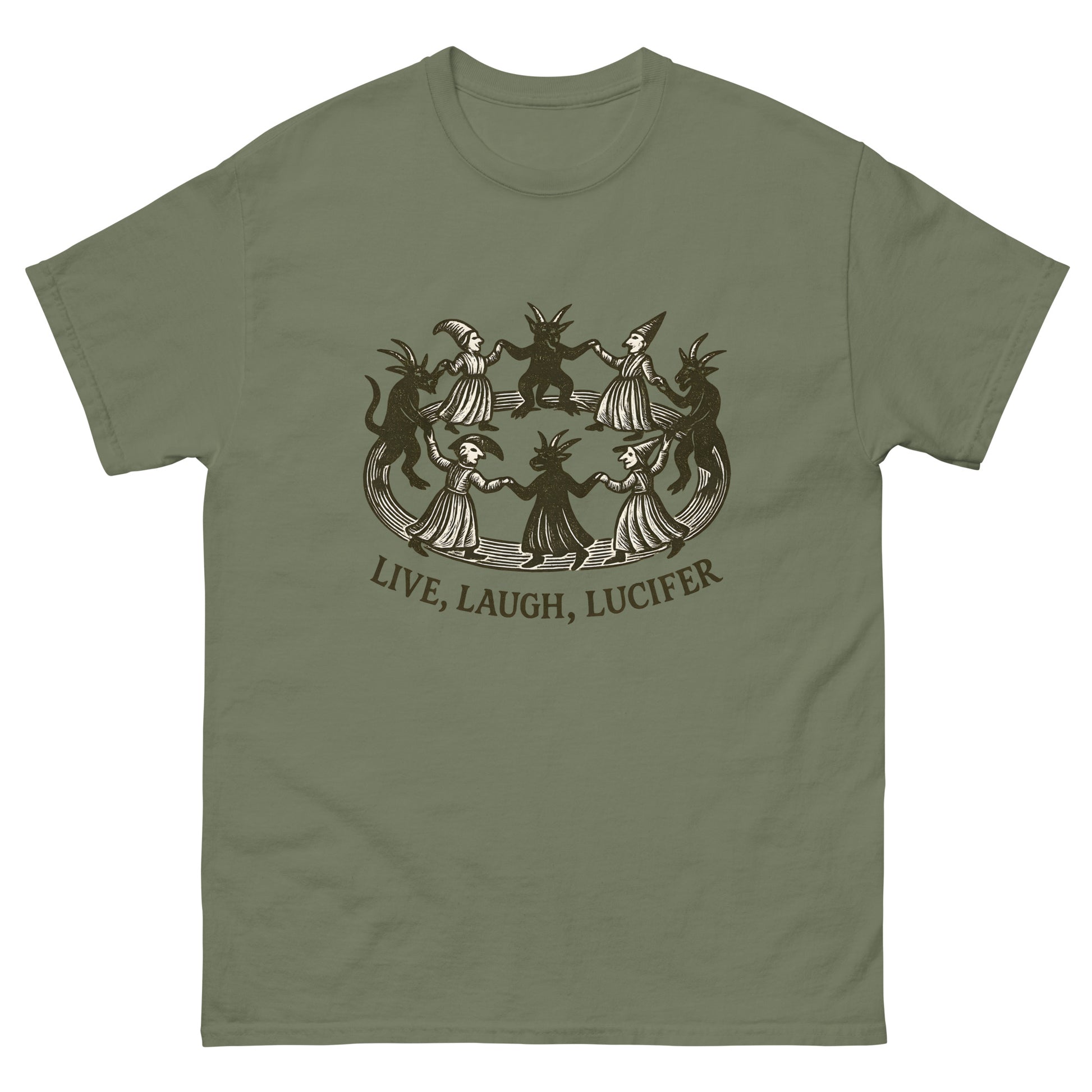 Live Laugh Lucifer – Witchy Esoteric Apparel green