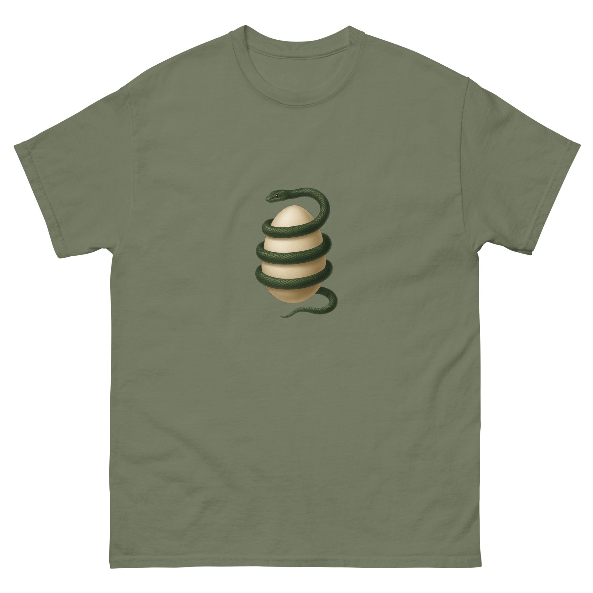 Orphic Egg Esoteric Clothing – Ancient Symbol of Creation green