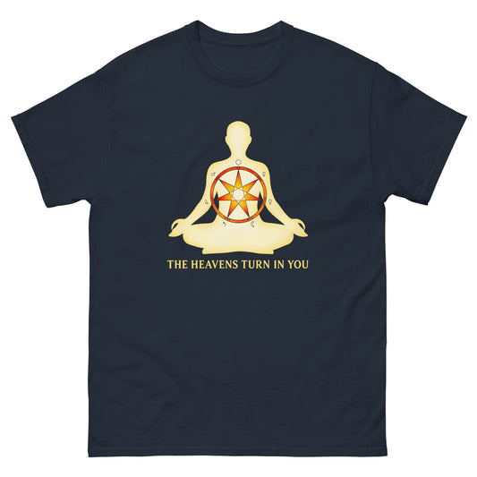 The Heavens Turn In You – Esoteric apparel Spiritual Shirt | Witchcraft & the Occult navy