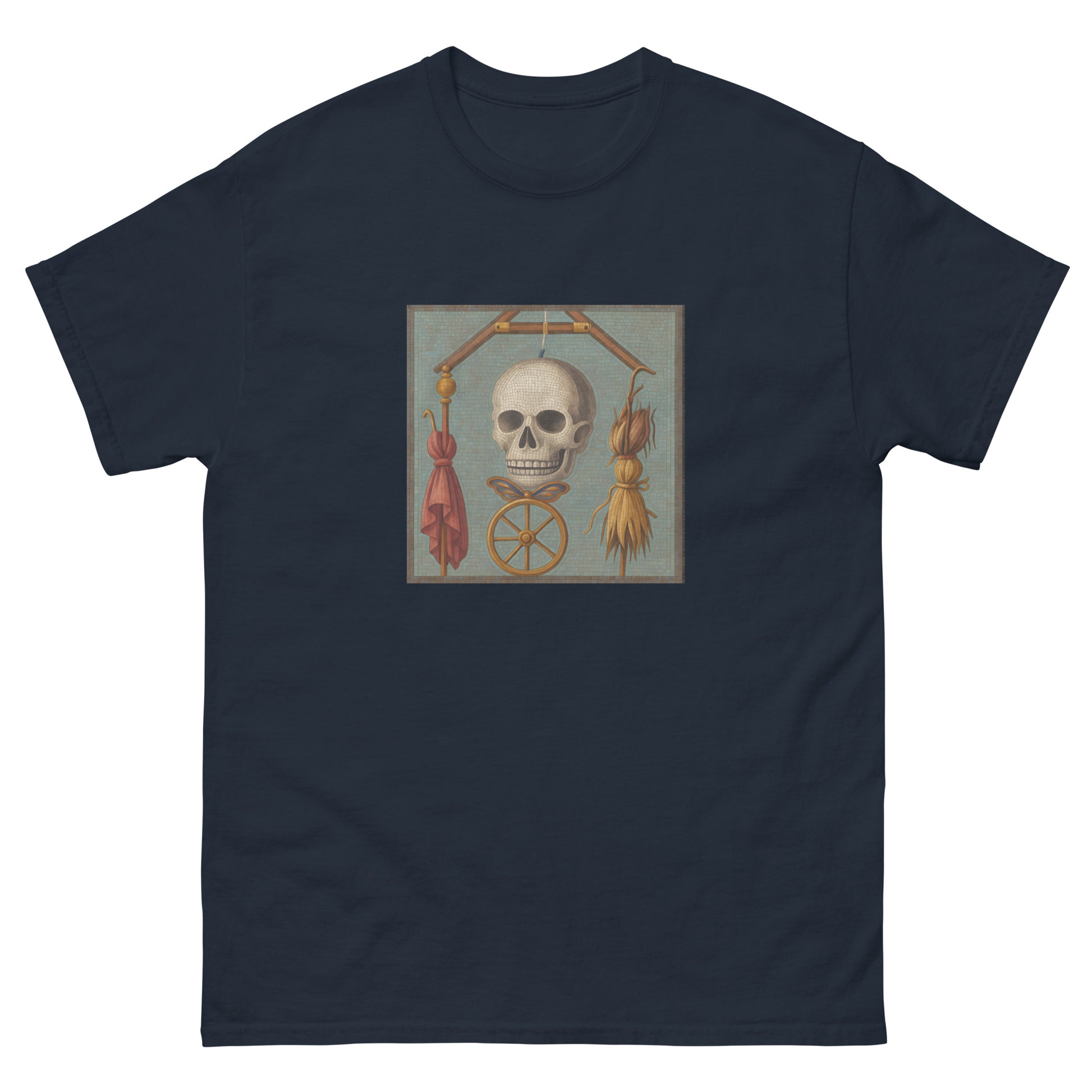 Ancient Roman Wheel of Fortune Mosaic – Esoteric apparel navy