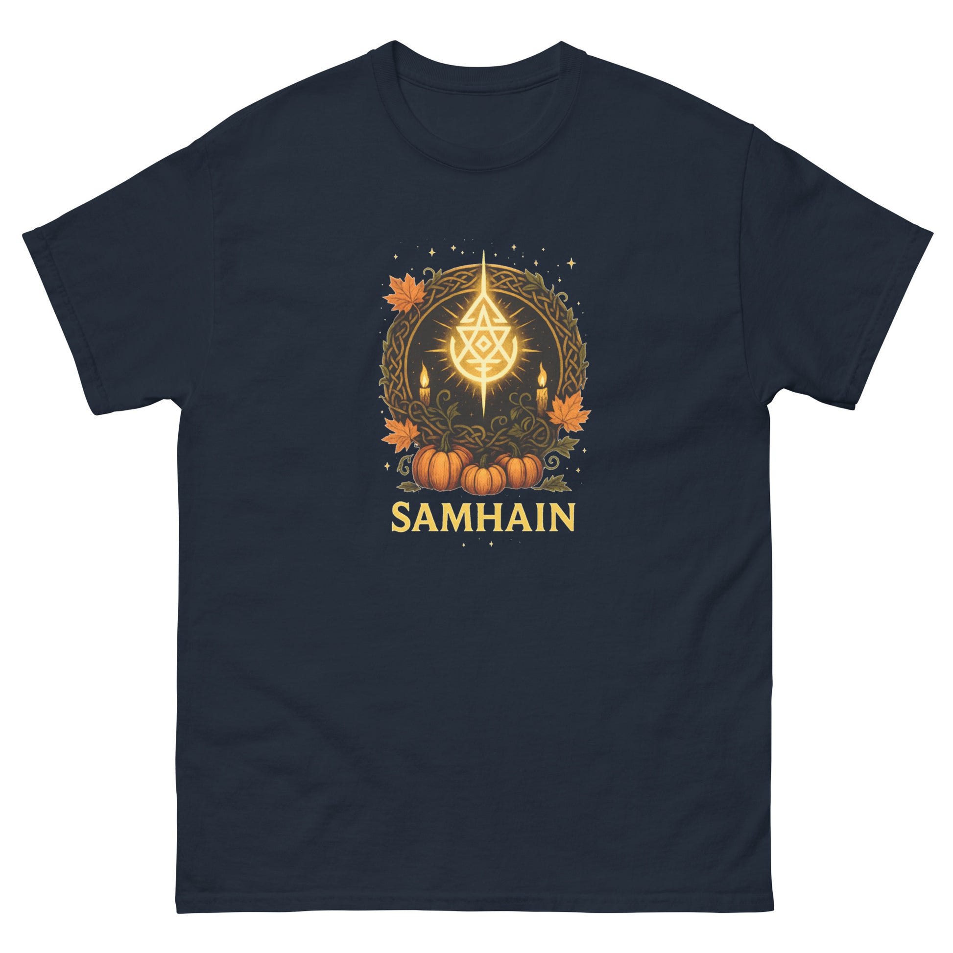 Samhain Ancestral Sigil – Esoteric Clothing for Ritual & Ancestor Work navy
