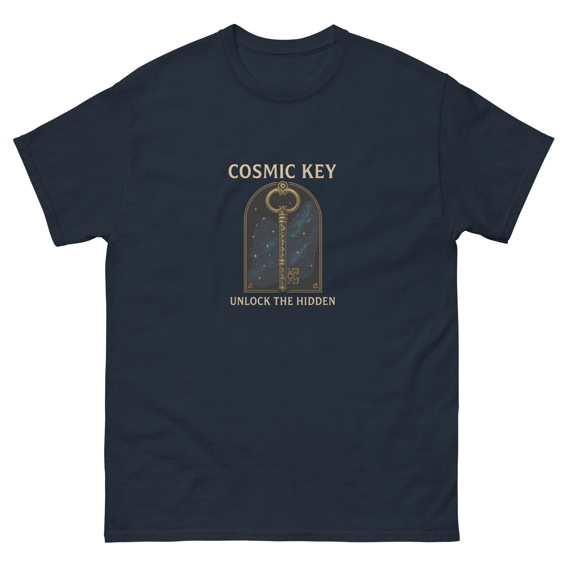 The Cosmic Key – Esoteric Clothing for Seekers of Hidden Knowledge navy