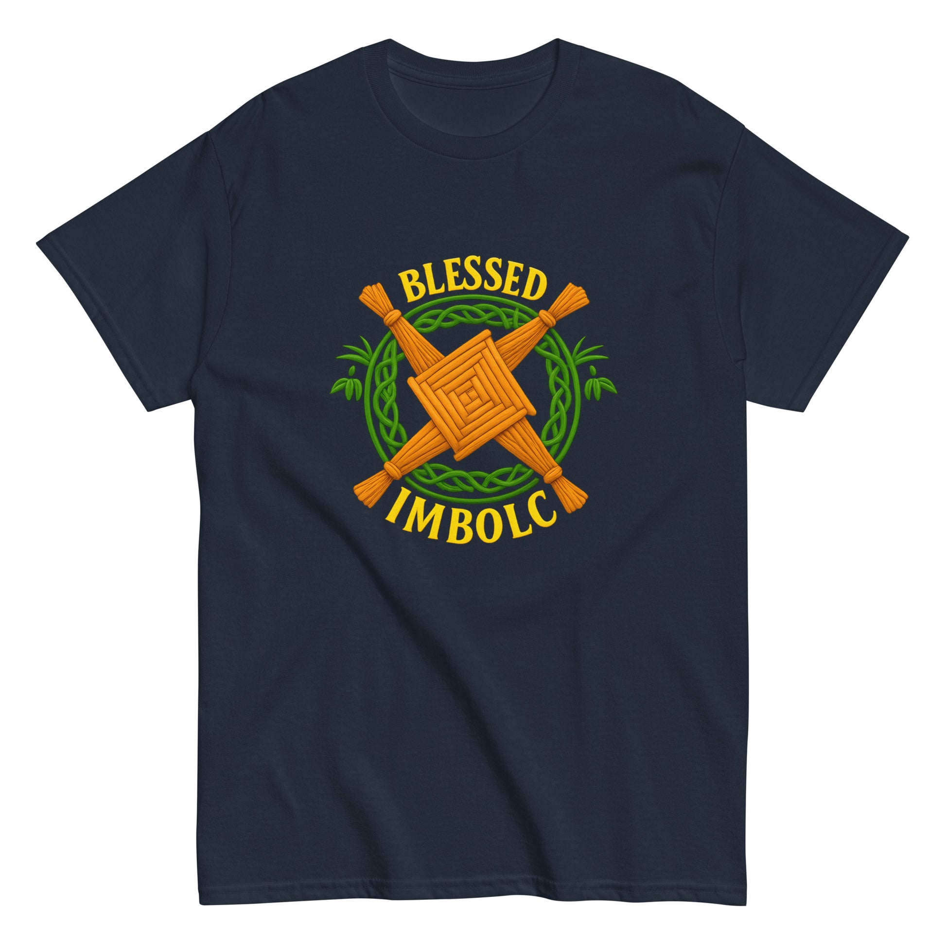 Blessed Imbolc – Brigid’s Cross | Esoteric Clothing navy