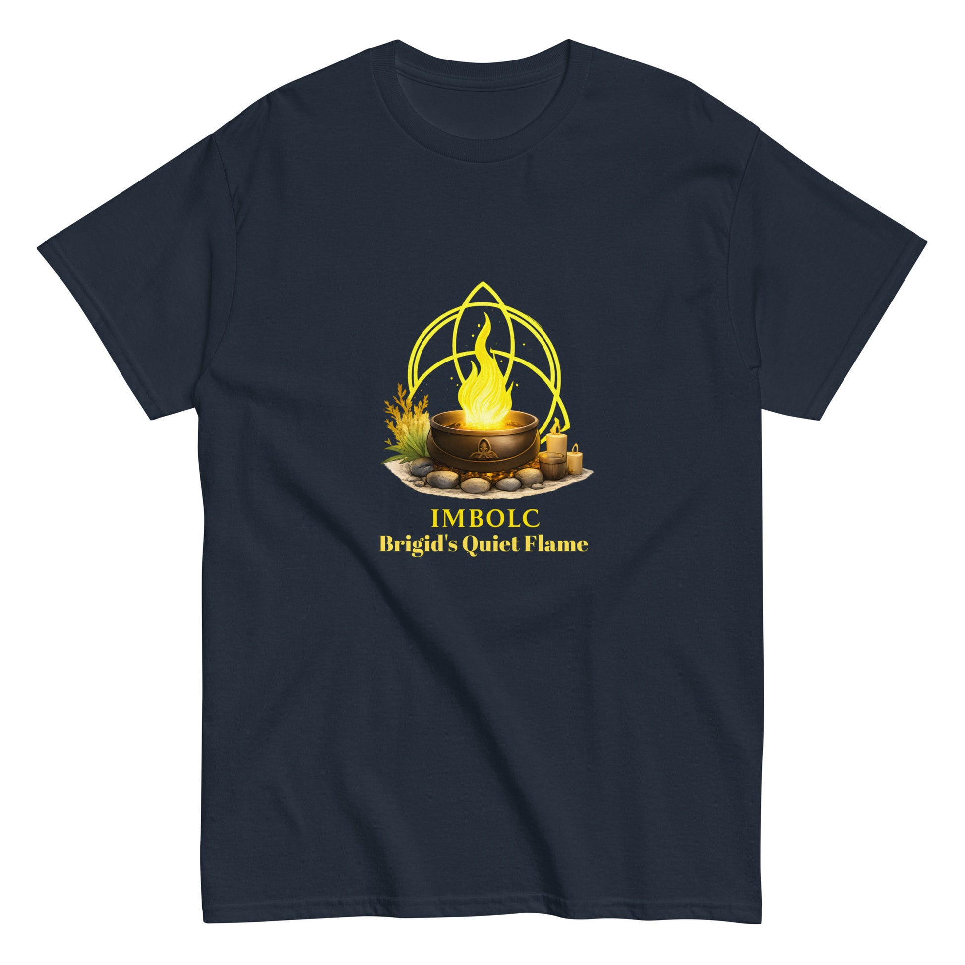 Imbolc – Brigid’s Quiet Flame | Esoteric apparel navy