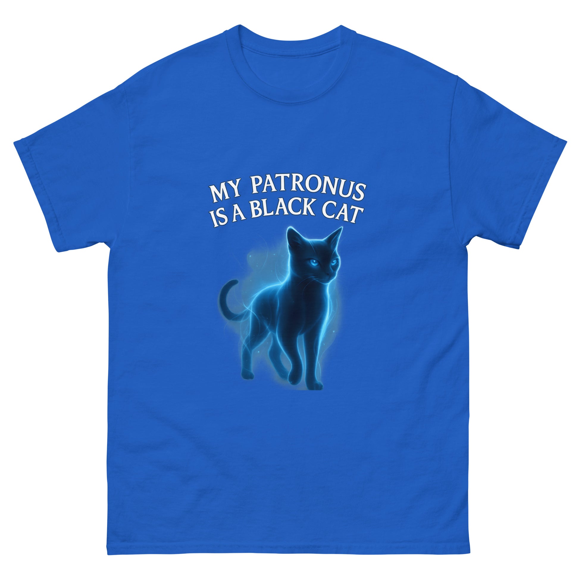 My Patronus Is a Black Cat –  Esoteric clothing, Witchy clothes blue