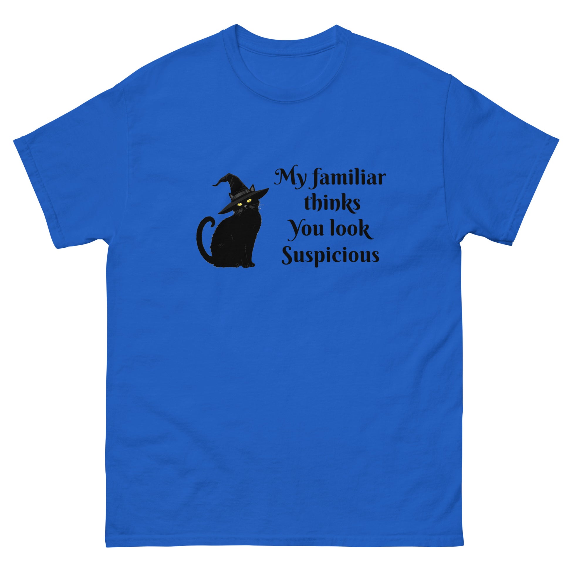 My Familiar Thinks You're Suspicious – Witchy clothes. blue
