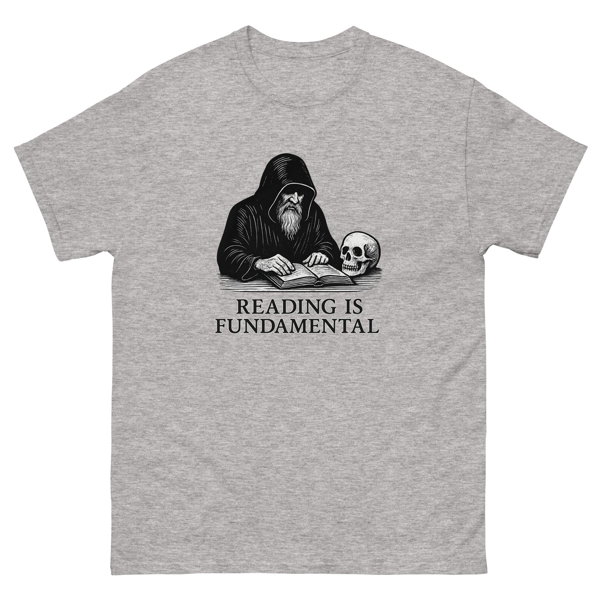 Reading Is Fundamental – Occult Book Lover esoteric clothing grey