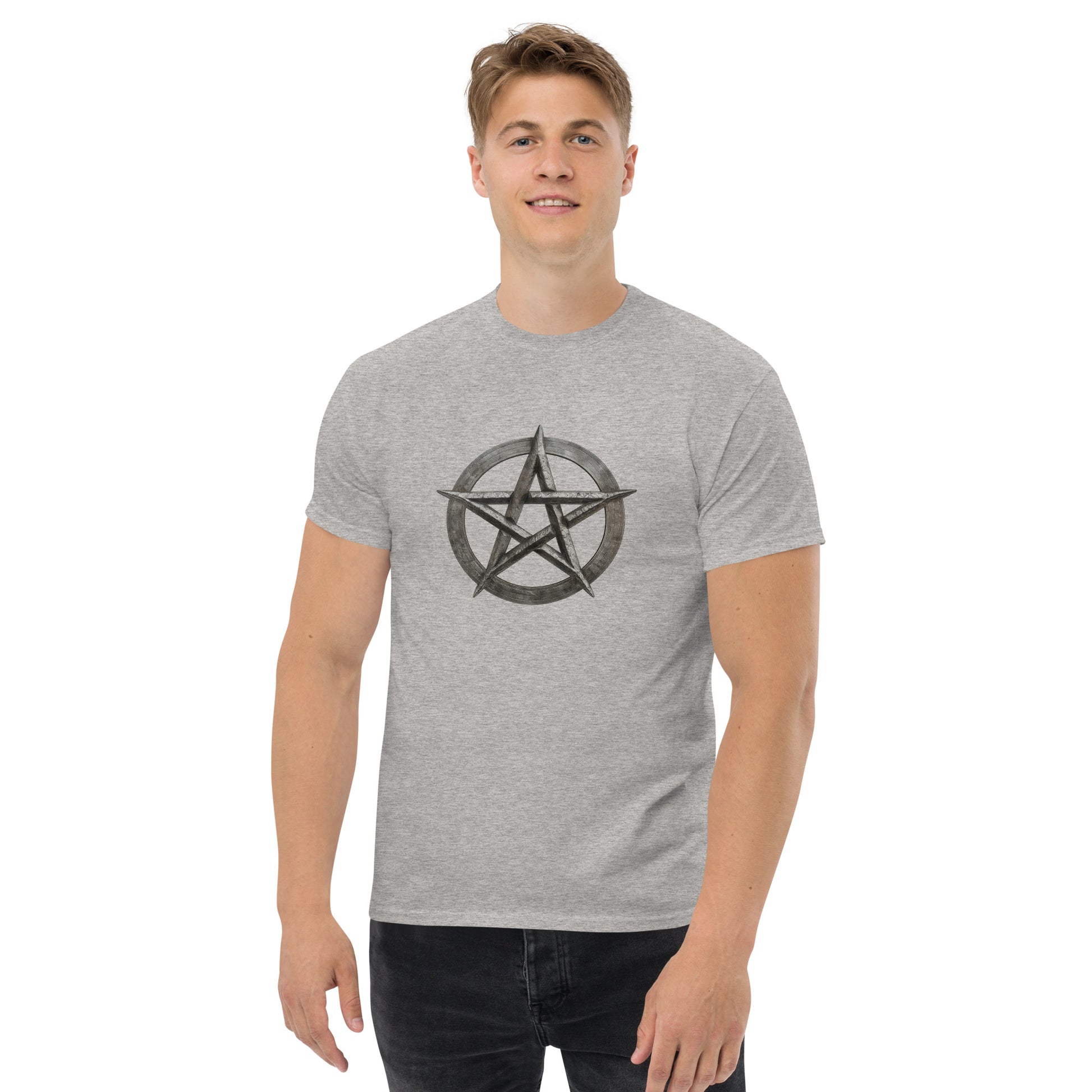Pentacle of the Underworld Unisex T-Shirt, Esoteric Apparel male