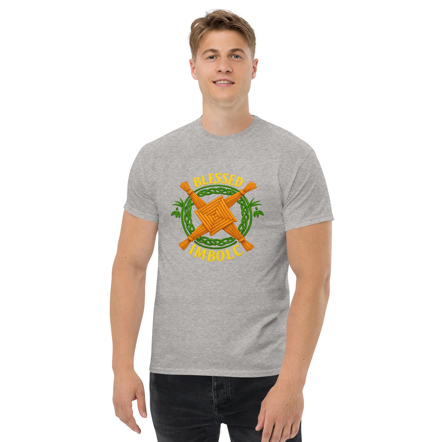 Blessed Imbolc – Brigid’s Cross | Esoteric Clothing male