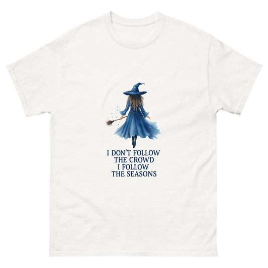 I Follow the Seasons – Witchy Apparel Esoteric clothing white