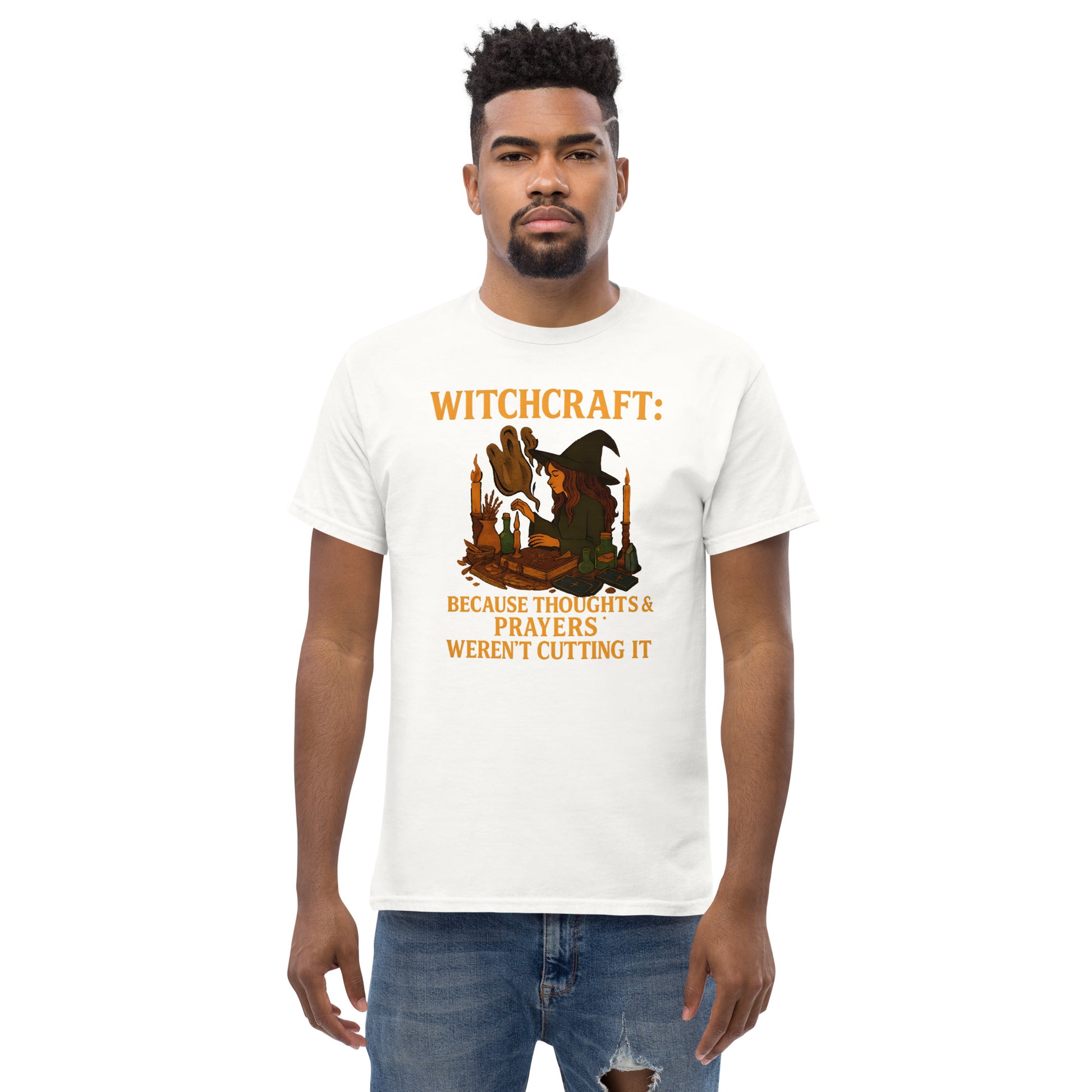 Witchcraft – Because Thoughts & Prayers Weren’t Cutting It witchy apparel male