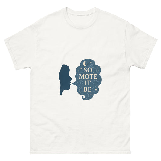 So Mote It Be – Mystical Witchy Apparel for Ritual Power white