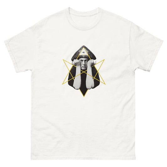 Aleister Crowley & The Unicursal Hexagram – Esoteric Apparel white