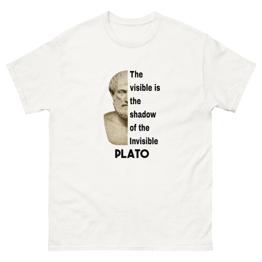 The Visible Is the Shadow of the Invisible – Esoteric Apparel white